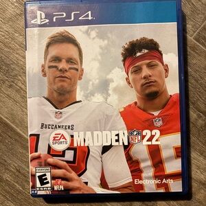 Madden NFL 22 for PS4 - Blue Case